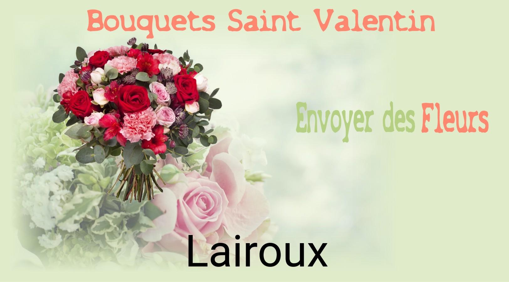 Roses de Saint-Valentin livrées à Lairoux